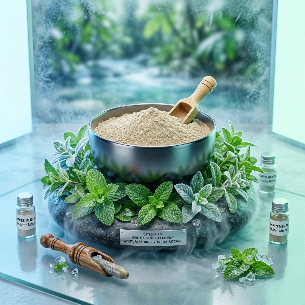 Rapé Snuff Hapé - Extreme Mint &Amp; Freshness [Ice Effect] / 5Gr To 4Kg / - (High Intensity) - Instant Respiratory Clearing 100% Native To The Rainforest