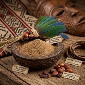 RAPÉ SNUFF HAPÉ - INDIGENOUS TRIBES [Traditional] / 5gr to 4kg / - (MEDIUM Intensity) - Authentic Selection 100% Native to Brazil, Peru and Colombia