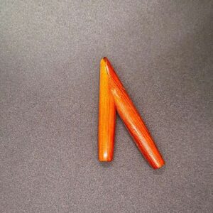 KURIPE PALISANGRE SIMPLE - Handmade with Ayahuasca piece, Special Item for Rapé Applicator.