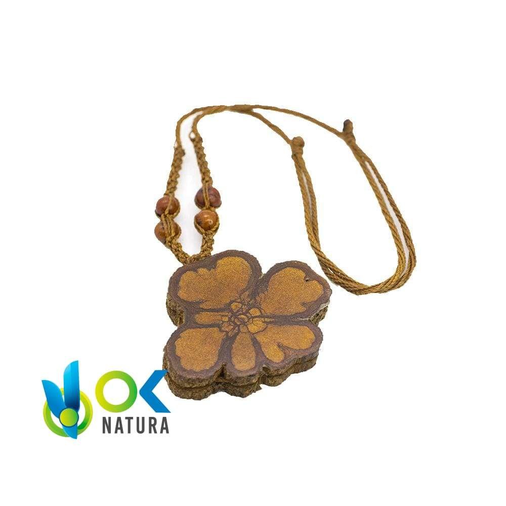 Ayahuasca Big Necklace - Handgefertigt Mit Ayahuasca Und Tagua Stück, Original Und Einzigartiges Produkt.