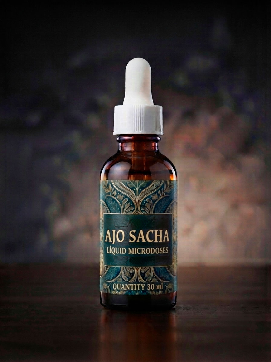 Ok Natura 207 Ajo Sacha Liquid Extract For Microdose - (Mansoa Alliacea) | 100% Pure Original Free-Dilution