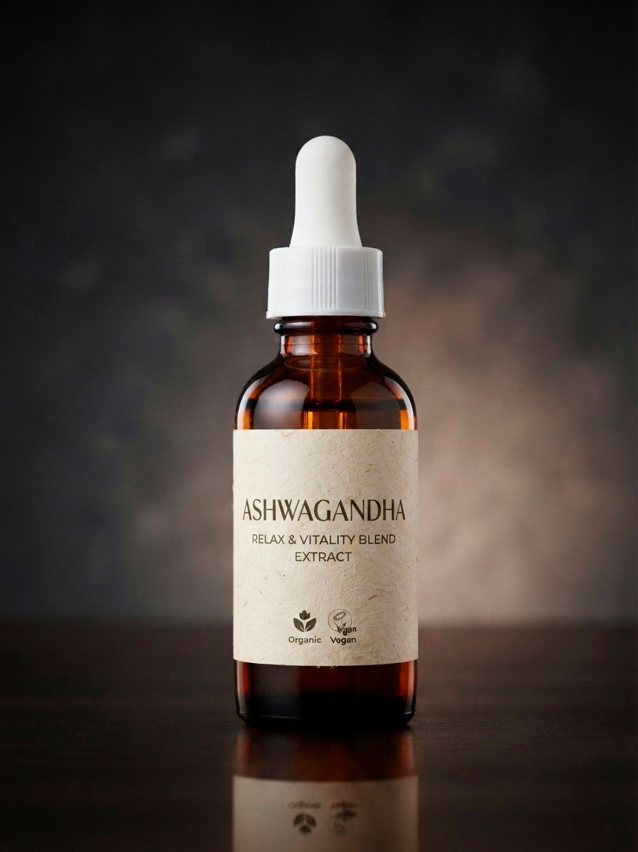 Ok Natura 220 Ashwagandha Liquid Extract For Microdose - (Withania Somnifera) | 100% Pure Original Free-Dilution