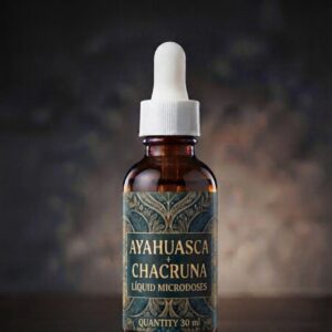 AYAHUASCA + CHACRUNA Liquid Microdoses - (Banisteriopsis caapi + Psychotria viridis) / 100% Pure and Original 4 Ayahuasca + Chacruna Liquid Microdoses