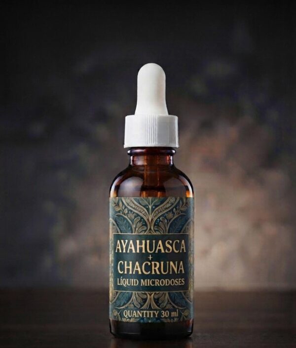 AYAHUASCA + CHACRUNA Liquid Microdoses - (Banisteriopsis caapi + Psychotria viridis) / 100% Pure and Original 1 Ayahuasca + Chacruna Liquid Microdoses - (Banisteriopsis Caapi + Psychotria Viridis) / 100% Pure And Original